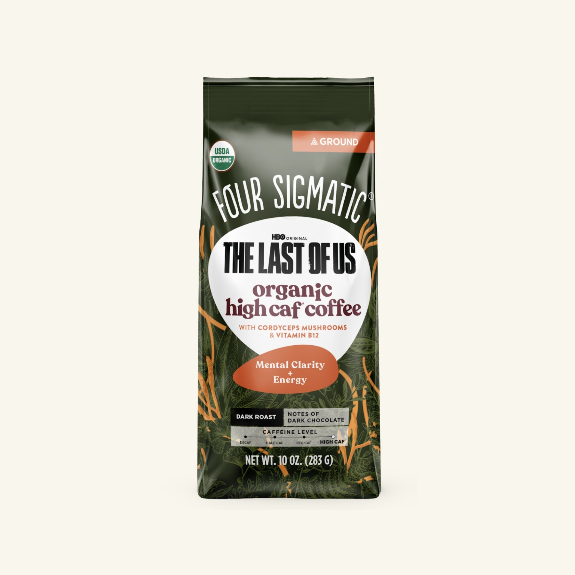 HBO Original The Last Of Us - Organic High Caf Ground Coffee - Organic Coffee
