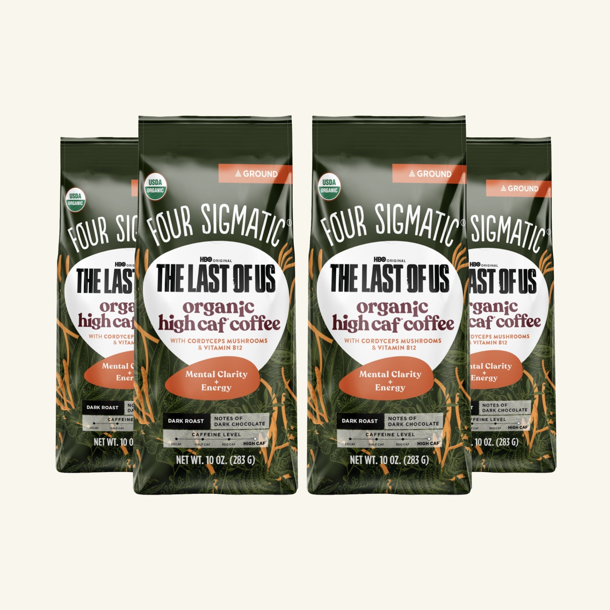 HBO Original The Last Of Us - Organic High Caf Ground Coffee - Organic Coffee