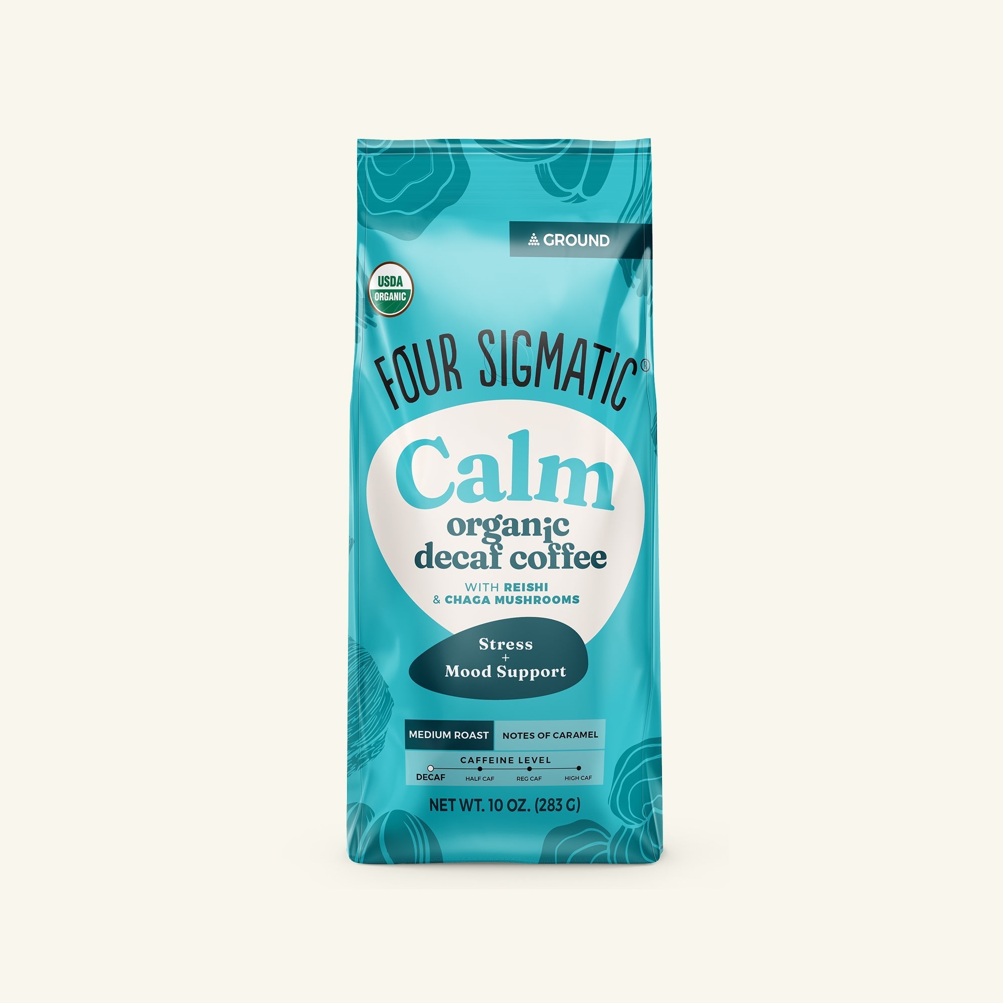 Calm Decaf Ground Coffee - Medium - Energy Support