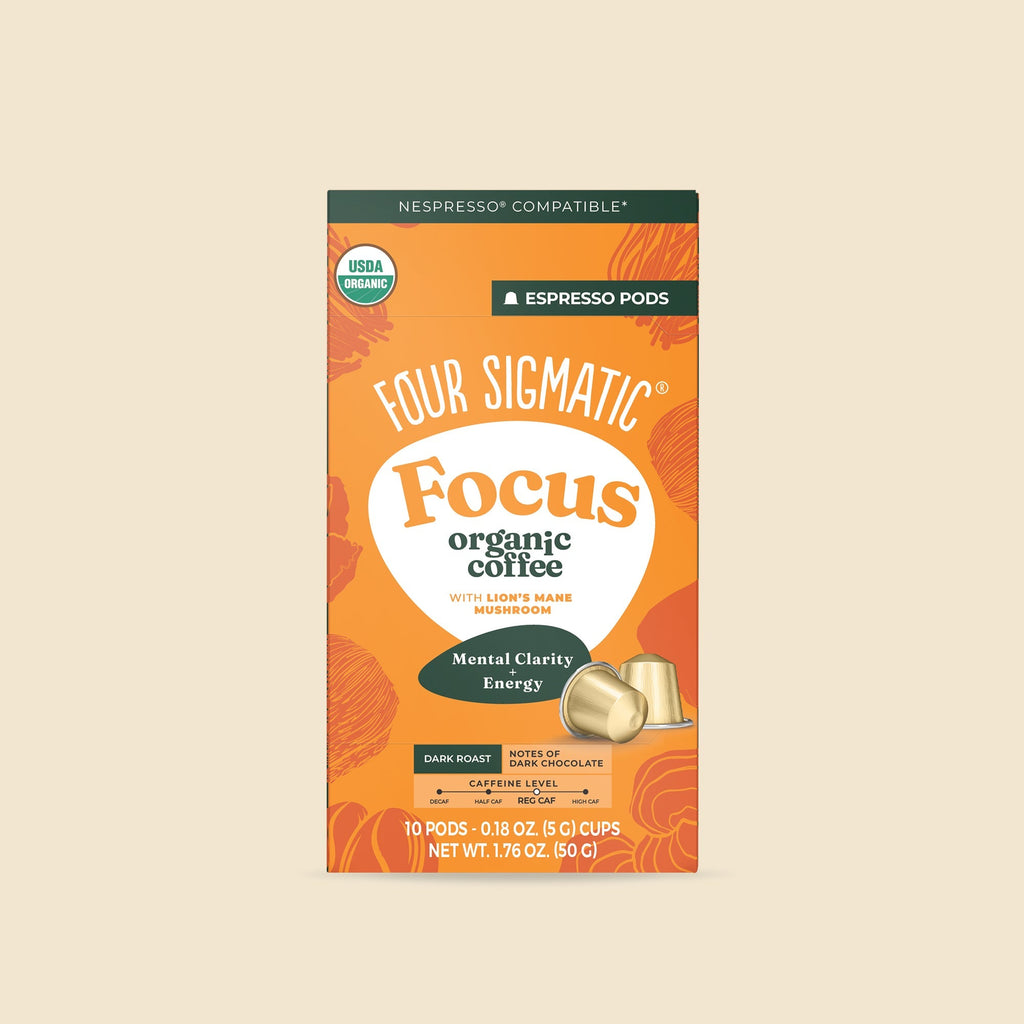 Focus Dark Roast Espresso Pods (10ct) - Gut Support