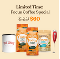 Focus Ground Coffee Special: Get $120 value for only $60 - Daily Wellness
