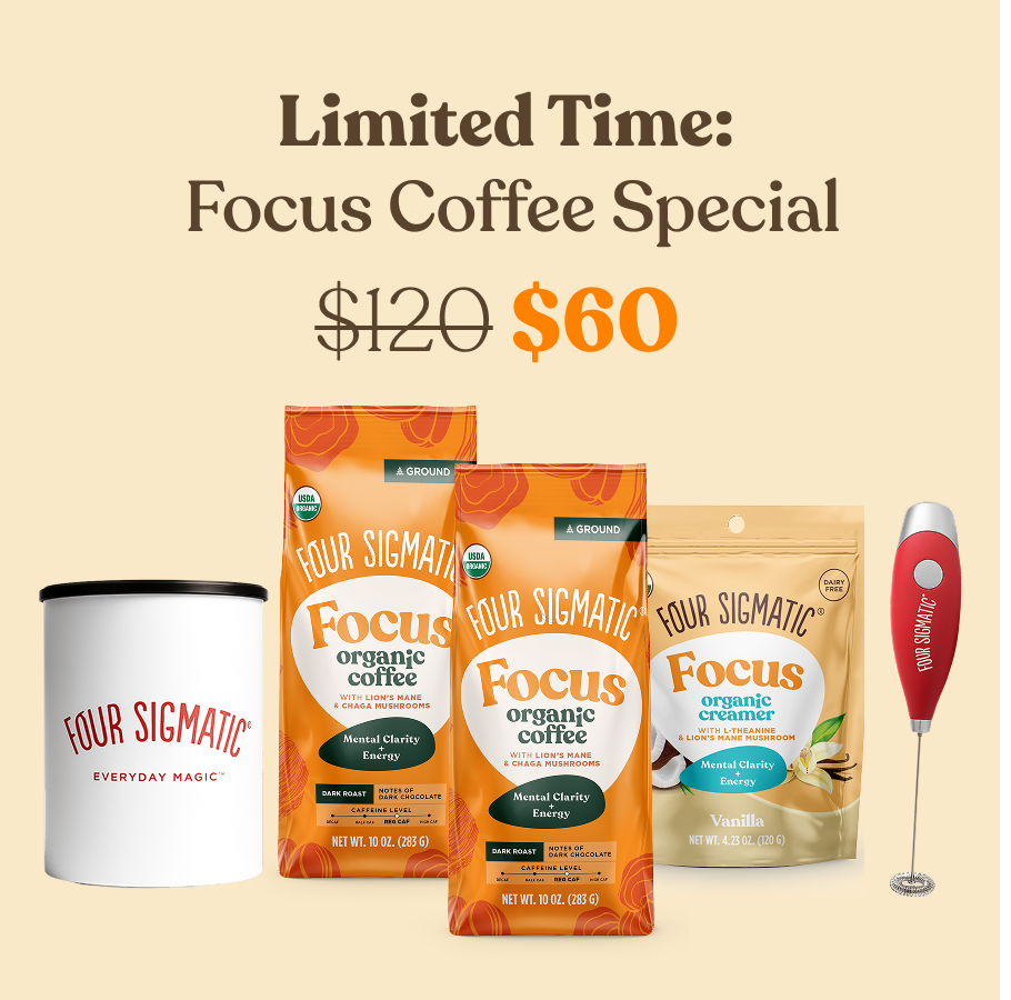 Focus Ground Coffee Special: Get $120 value for only $60 - Daily Wellness