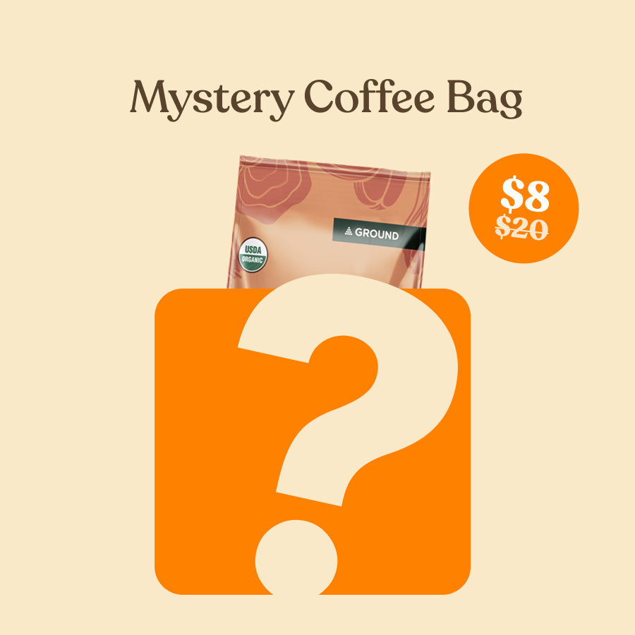 Mystery Ground Coffee - Plant Based