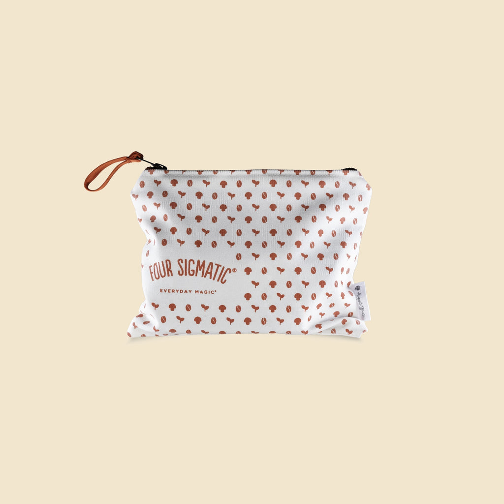 Mushroom Cosmetic Bag - Mushroom Coffee