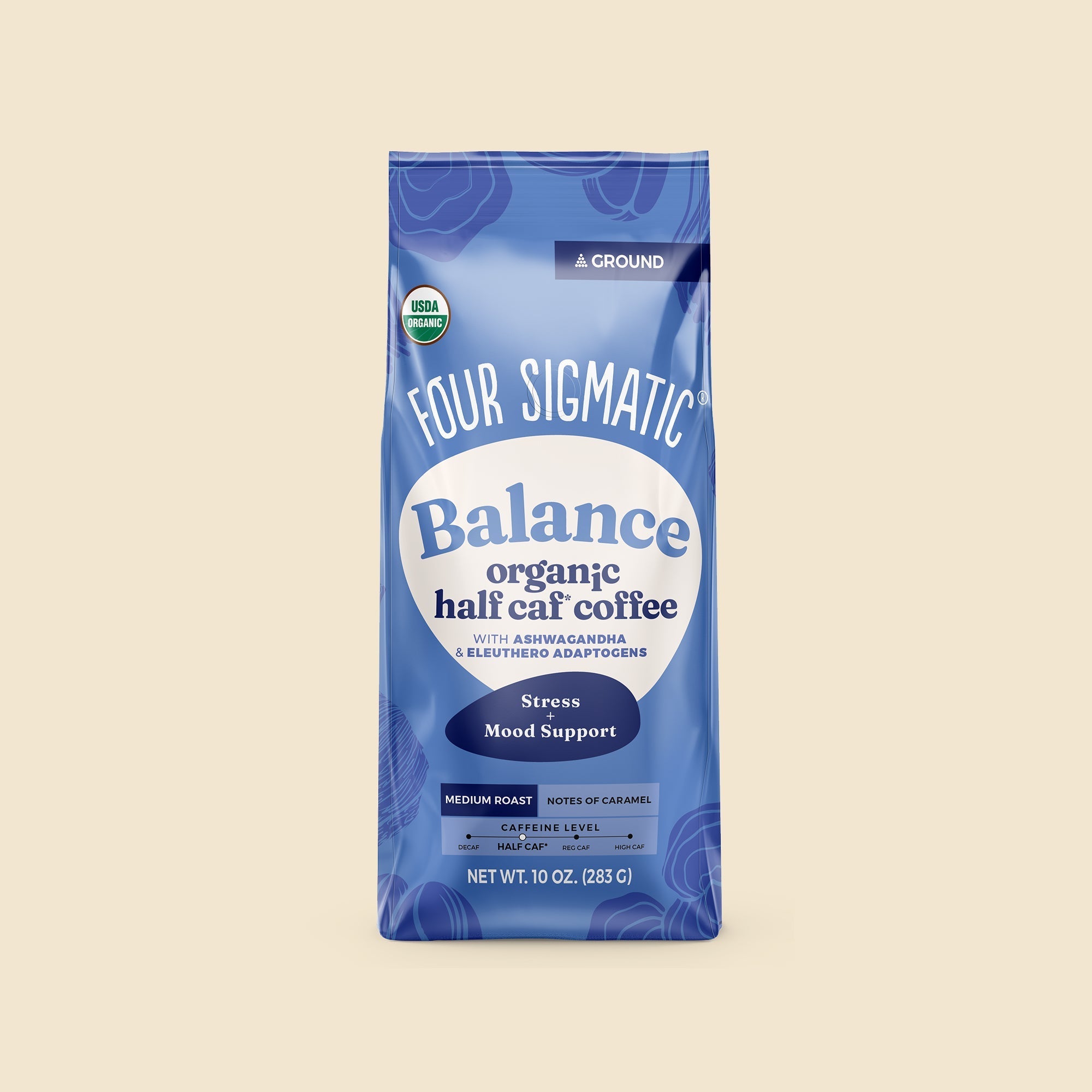 Balance Half Caf Ground Coffee - Medium - Energy Blend