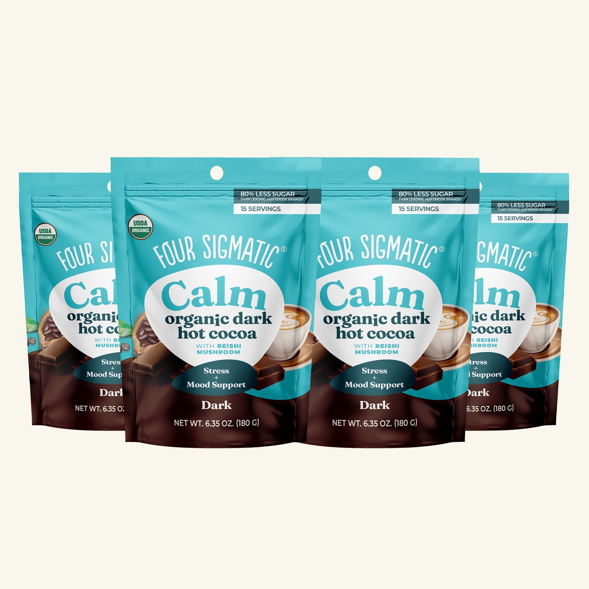 Calm Dark Hot Cocoa - Clean Coffee