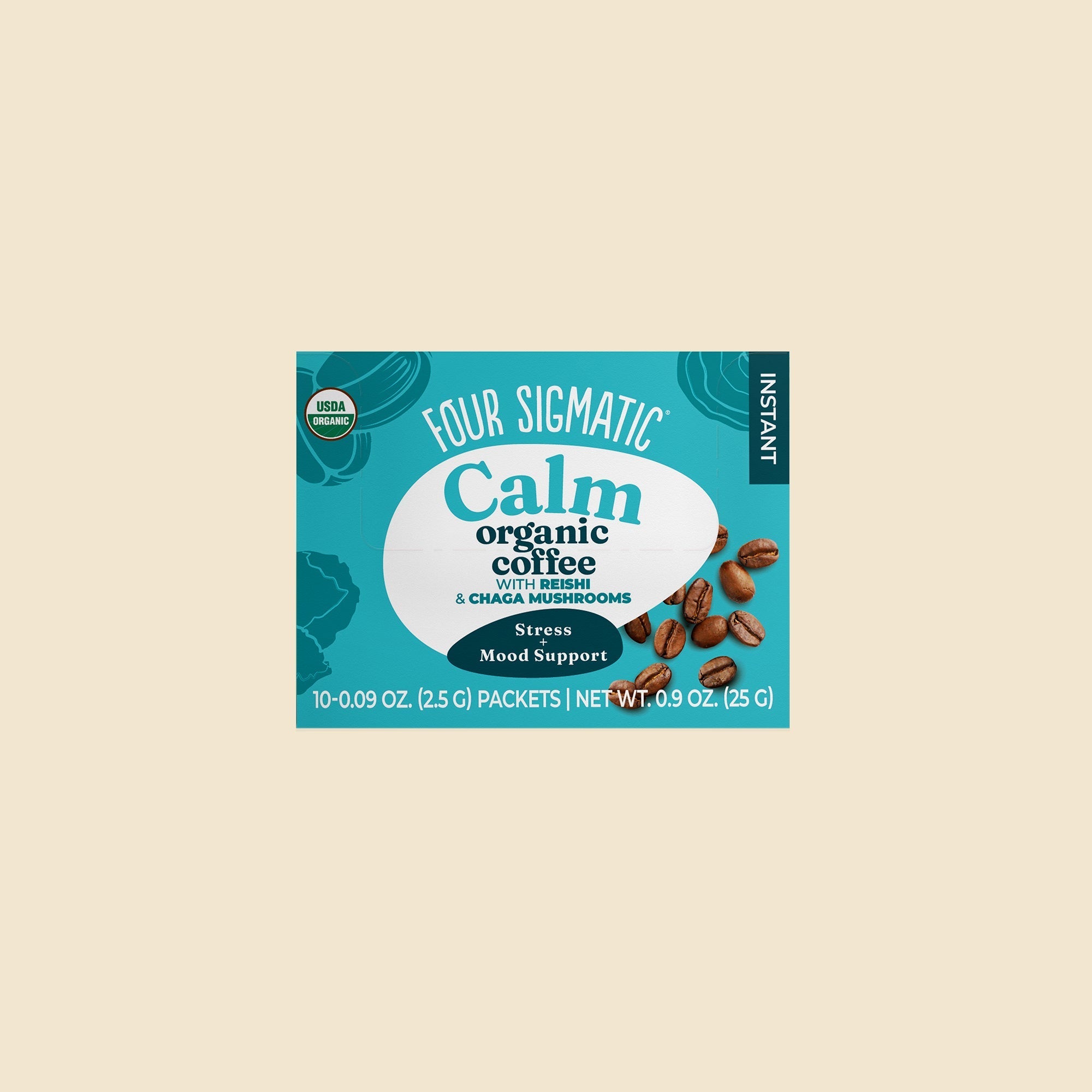 Calm Instant Coffee, Packets - Productive Morning