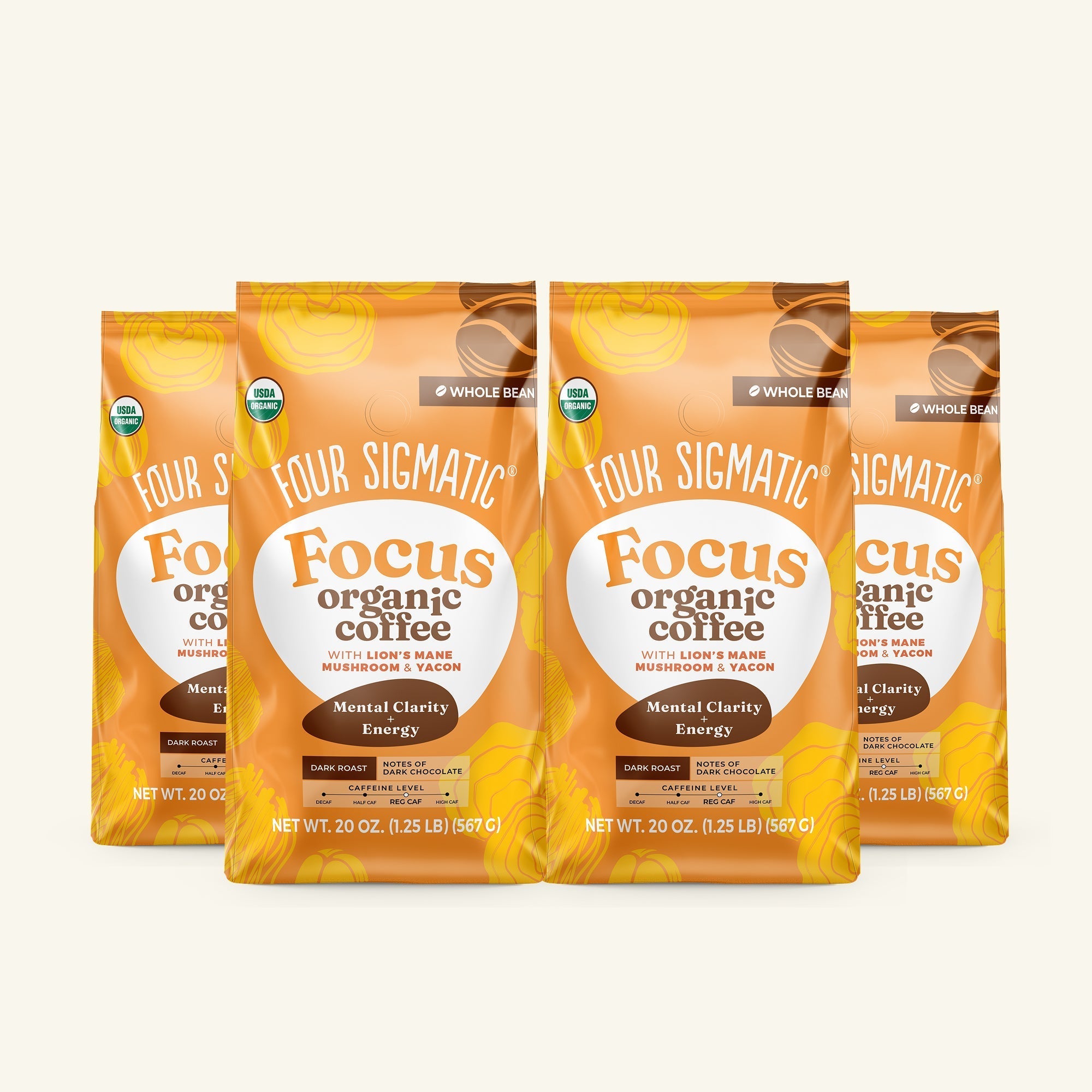 Focus Whole Bean Coffee - Dark (20oz) - Daily Ritual