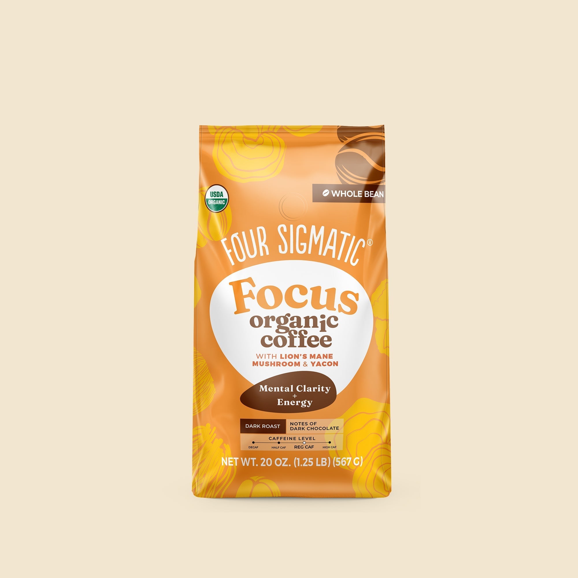 Focus Whole Bean Coffee - Dark (20oz) - Daily Ritual