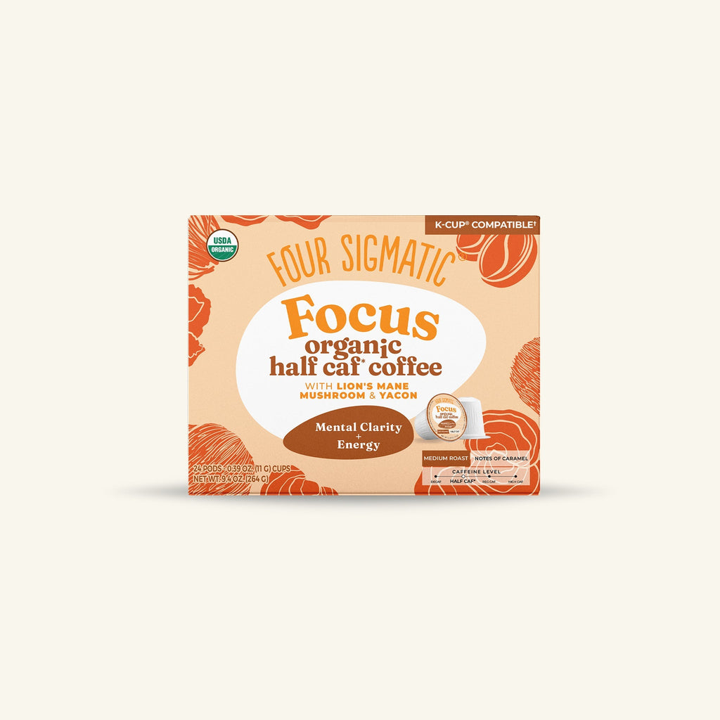 Focus Half-Caf Coffee Pods (24ct) - Plant Based