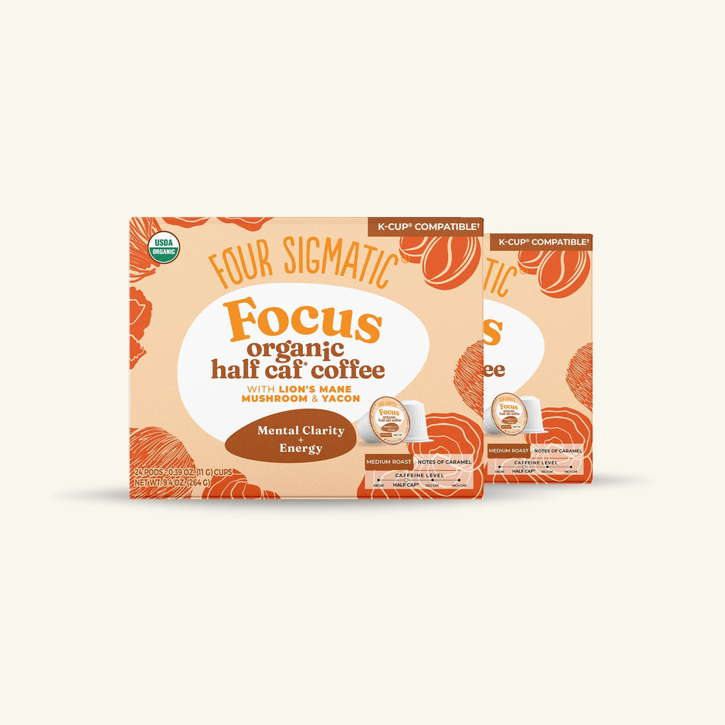 Focus Half-Caf Coffee Pods (24ct) - Plant Based