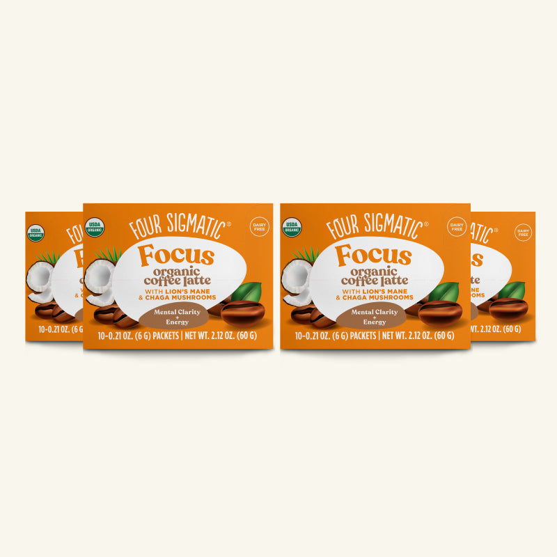 Focus Instant Coffee Latte, Packets - Daily Energy