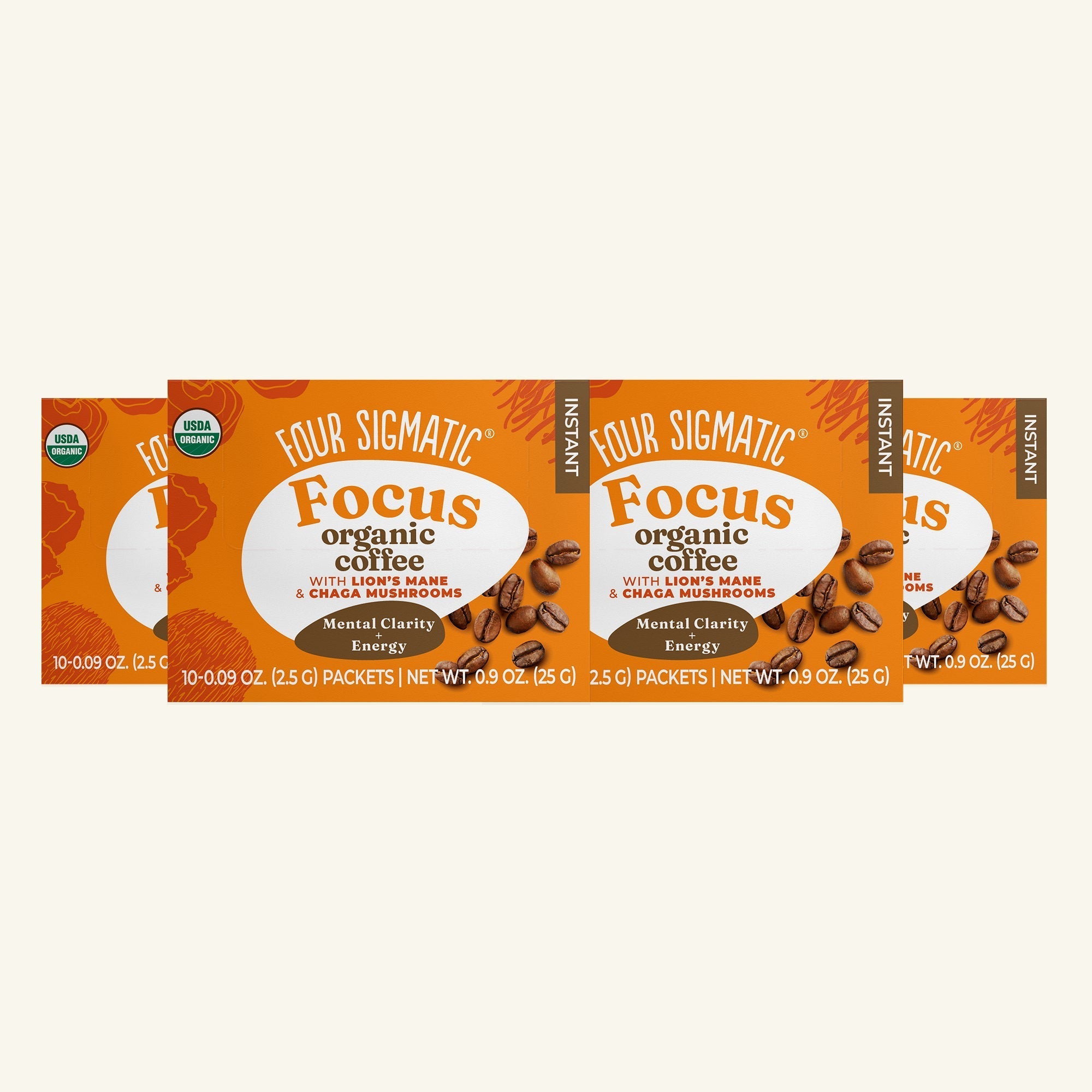 Focus Instant Coffee, Packets - Morning Coffee