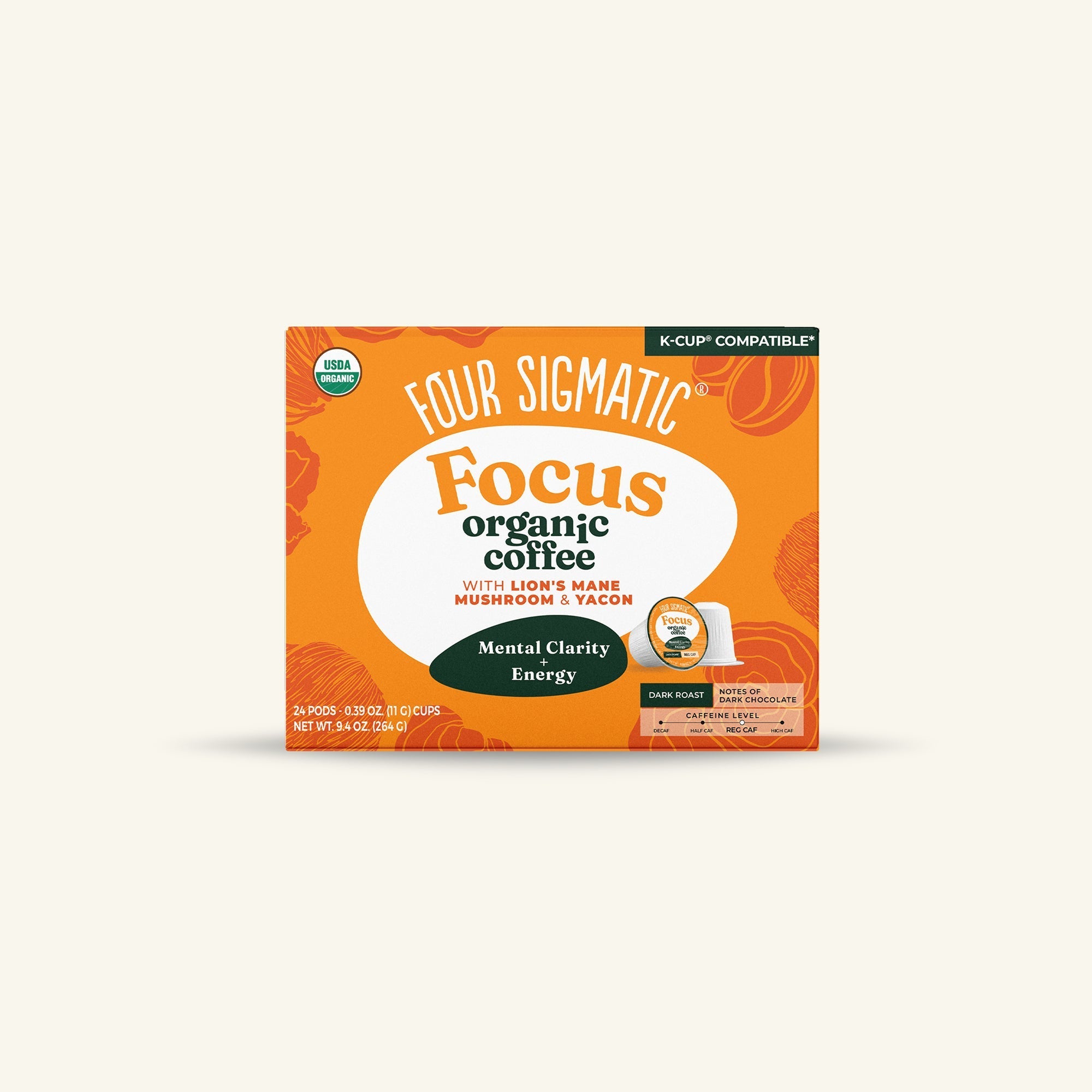 Focus Coffee Pods (24ct) - Morning Fuel