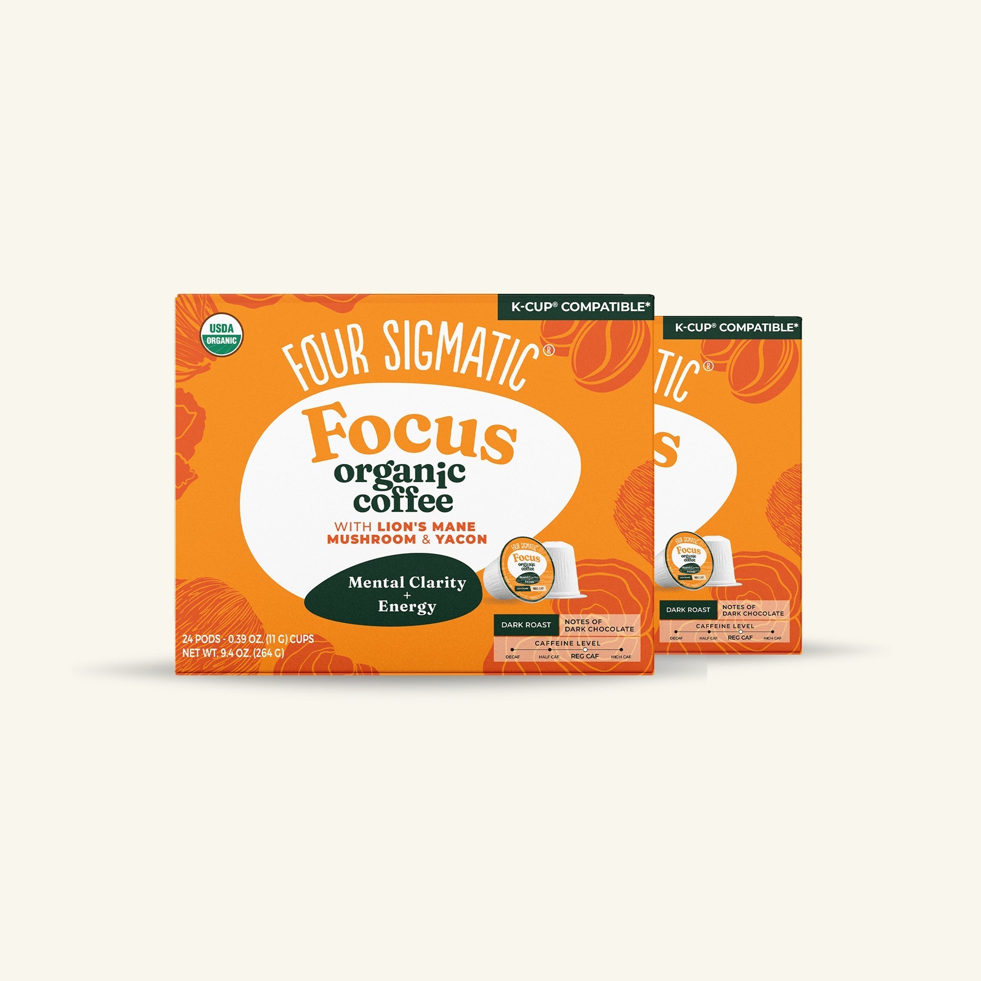 Focus Coffee Pods (24ct) - Morning Fuel