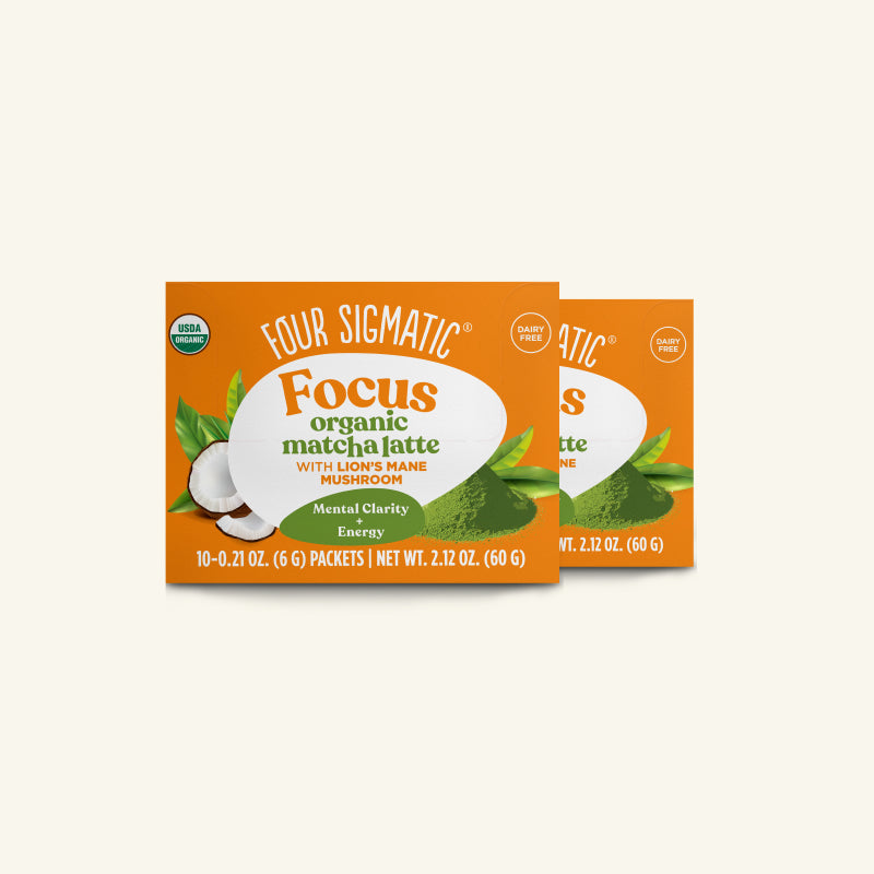 Focus Matcha Latte, Packets - Daily Wellness