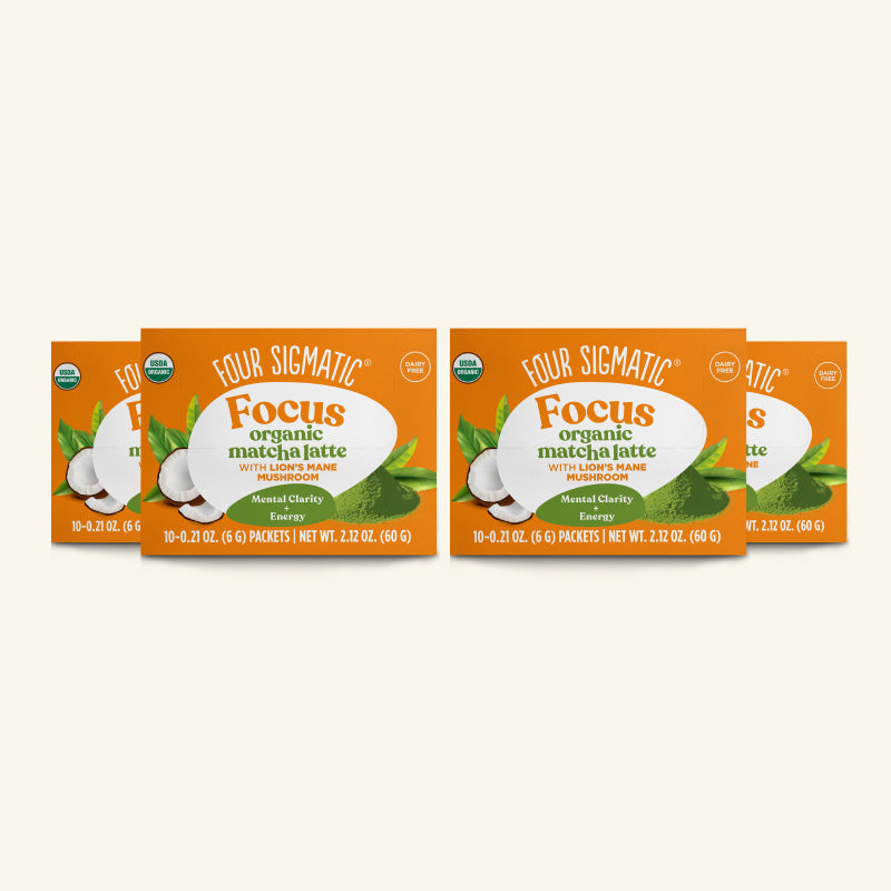 Focus Matcha Latte, Packets - Daily Wellness