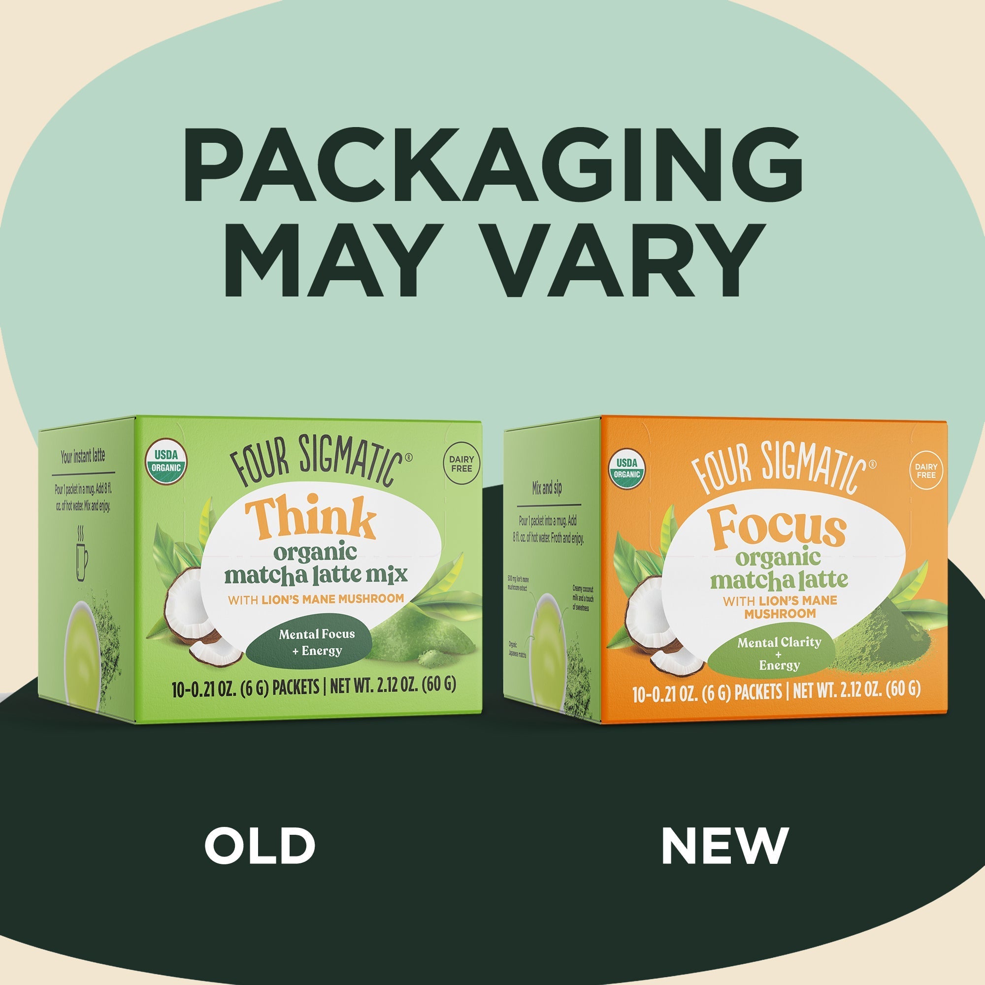 Focus Matcha Latte, Packets - Daily Wellness