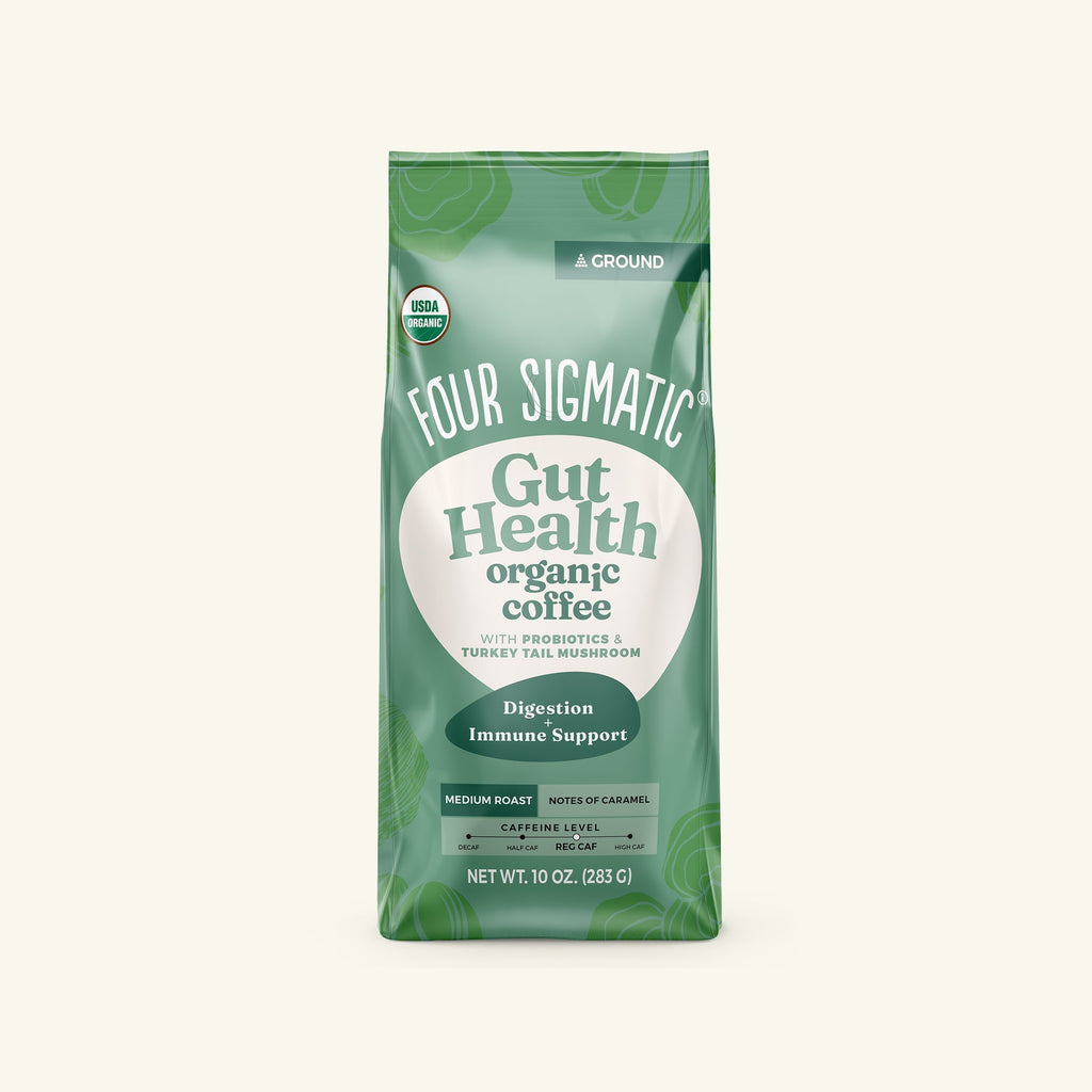 Gut Health Ground Coffee - Medium - Mushroom Coffee