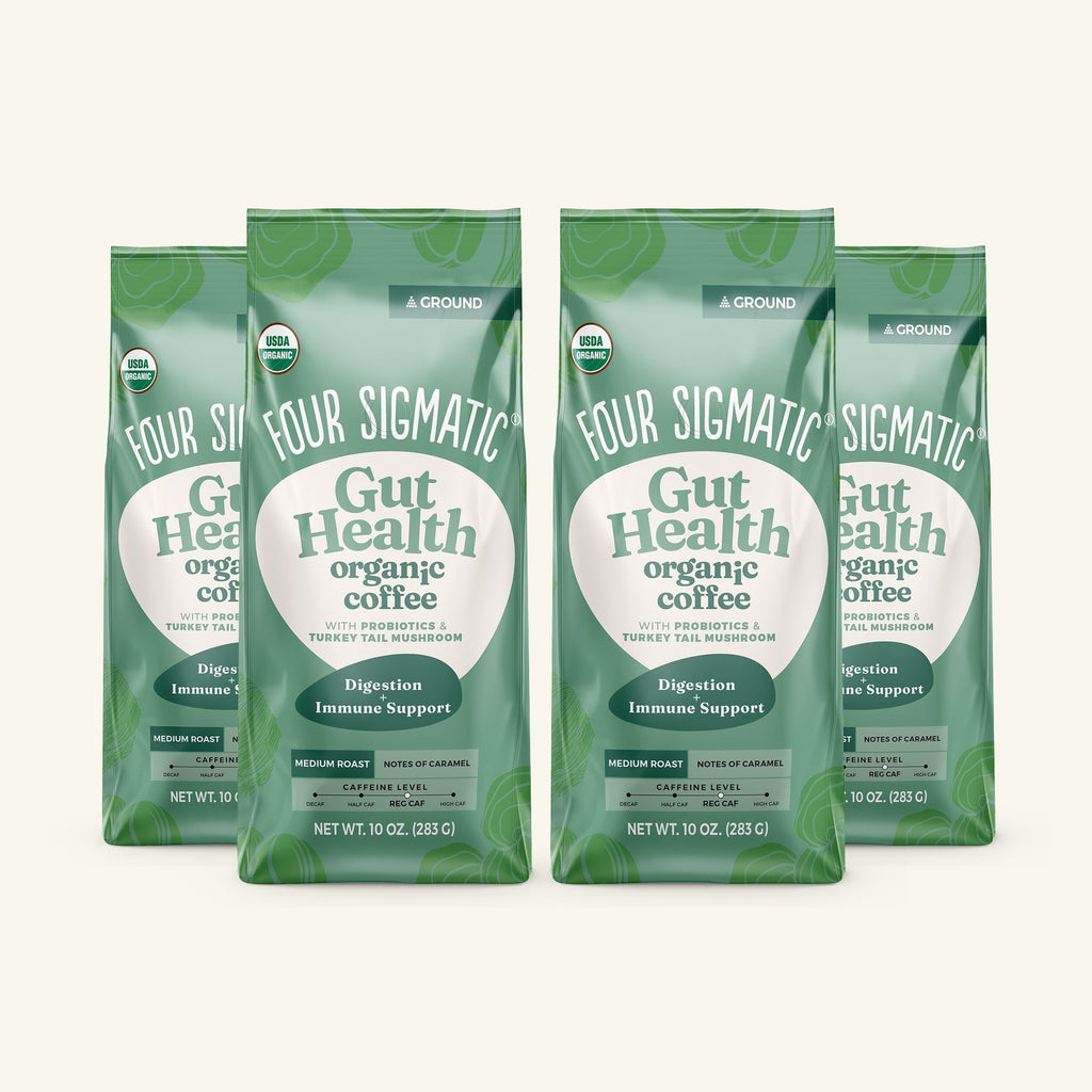 Gut Health Ground Coffee - Medium - Mushroom Coffee