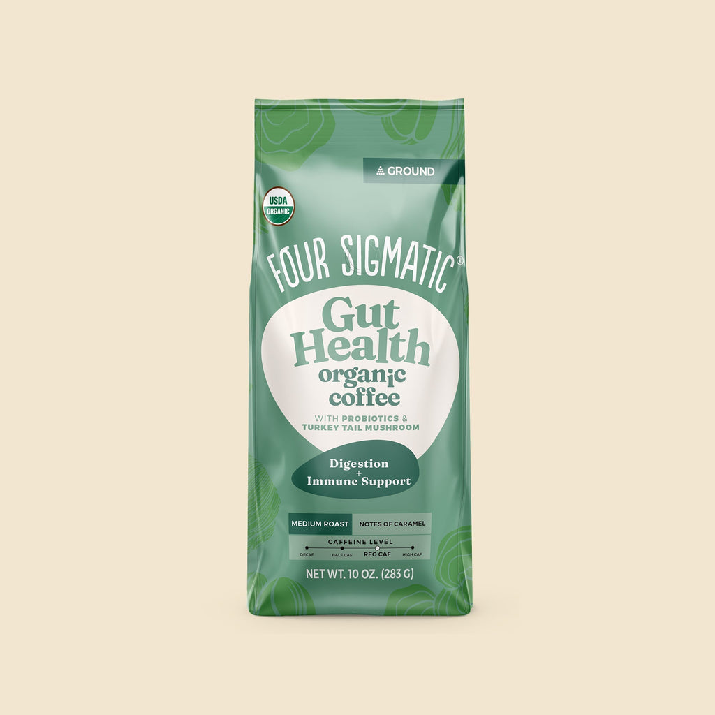 Gut Health Ground Coffee - Medium - Mushroom Coffee