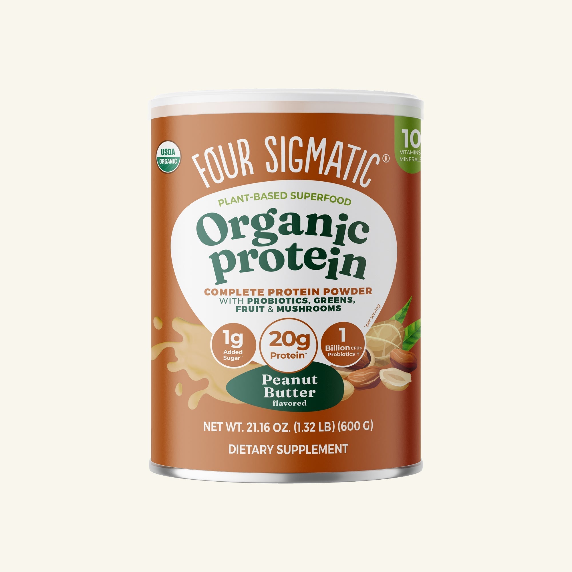 Plant-Based Protein – Peanut Butter - Plant Based