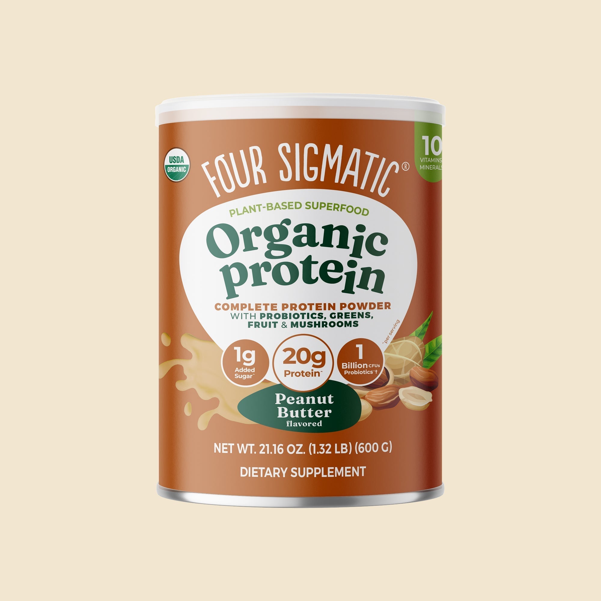 Plant-Based Protein – Peanut Butter - Plant Based