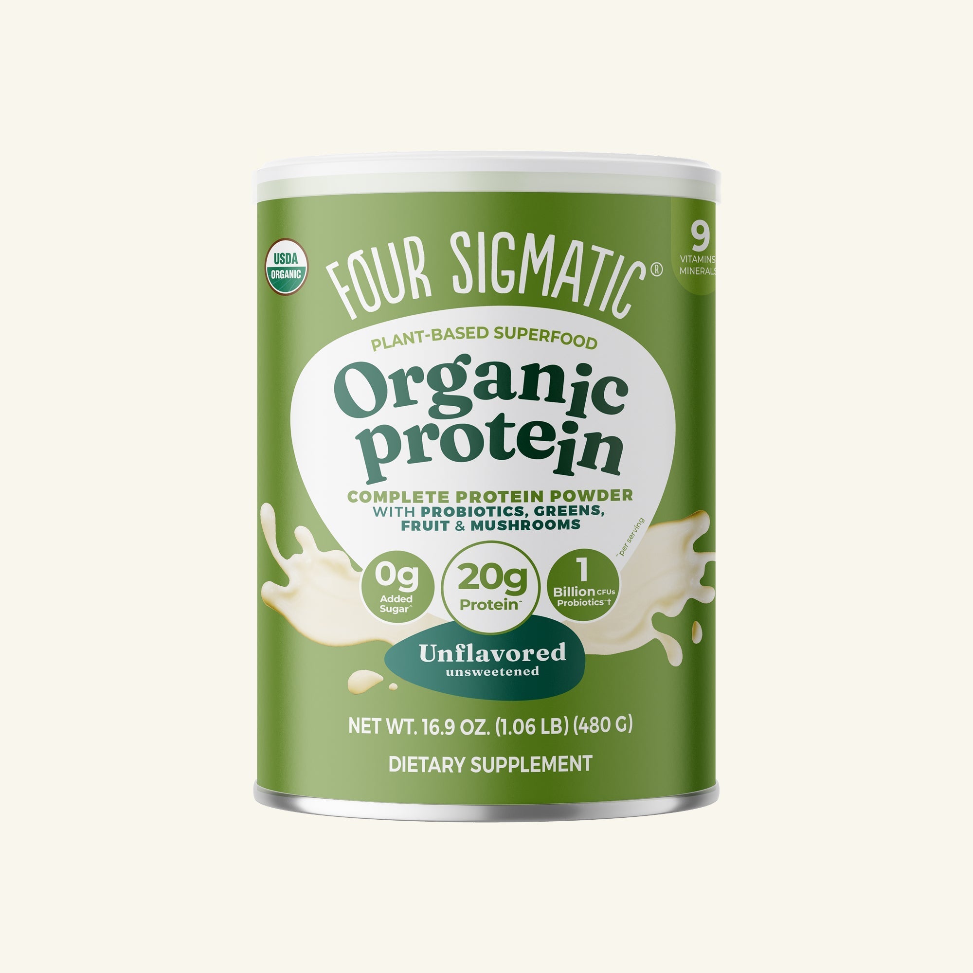 Plant-Based Protein – Unflavored - Wellness Coffee