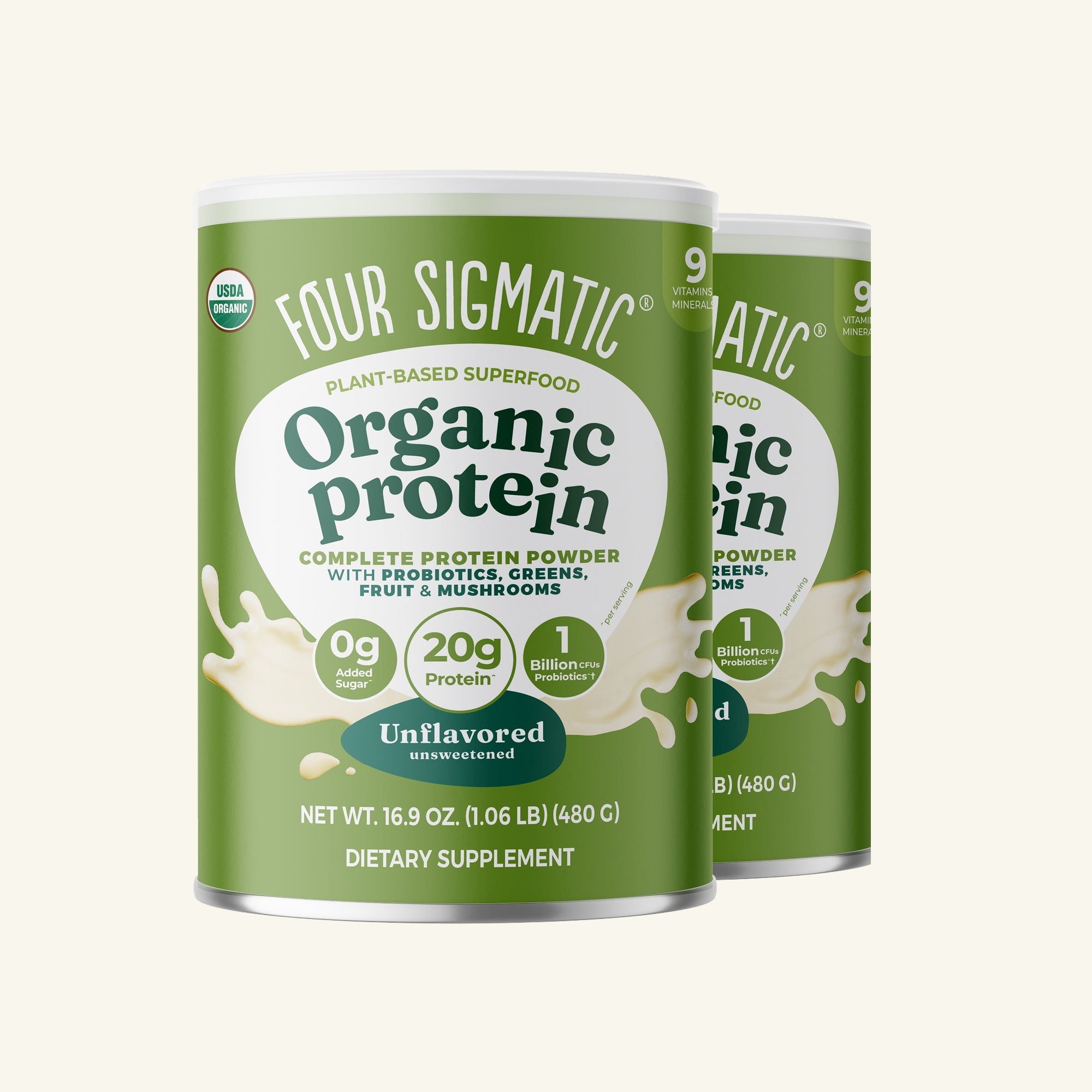 Plant-Based Protein – Unflavored - Wellness Coffee