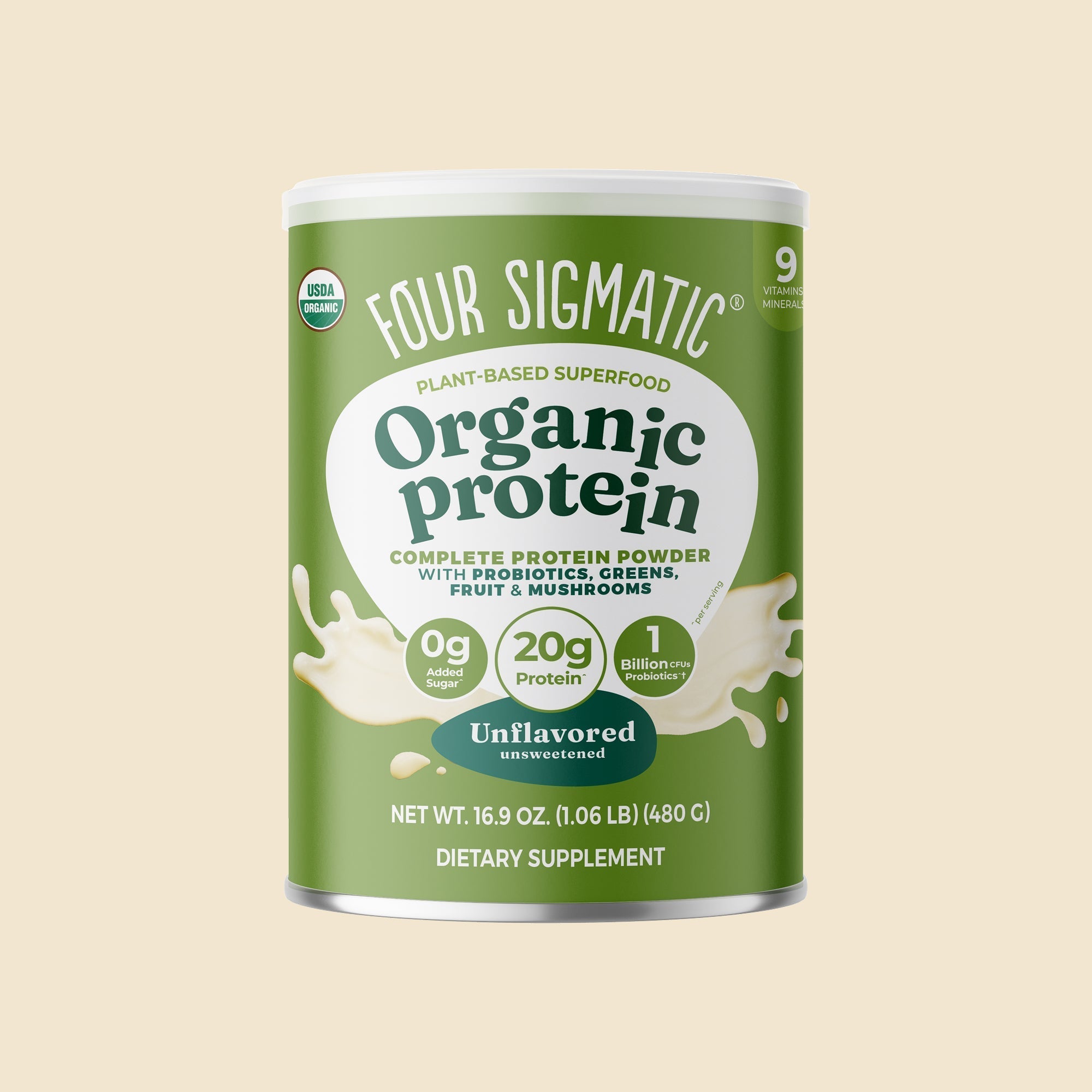 Plant-Based Protein – Unflavored - Wellness Coffee